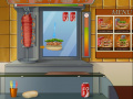 Тоглоом Döner Kebab : salade, tomates, oignons   
