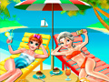 Тоглоом Elsa and Anna Beach Selfie