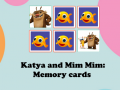 Тоглоом Kate and Mim Mim: Memory cards