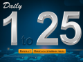 Тоглоом Daily 1 to 25