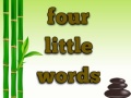 Тоглоом Four Little Words