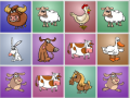 Тоглоом Farm animals matching puzzles