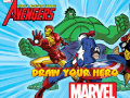 Тоглоом Marvel Draw Your Hero