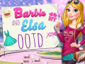 Тоглоом Barbie and Elsa OOTD