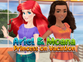 Тоглоом Ariel and Moana Princess on Vacation