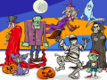 Тоглоом Find 5 Differences Halloween