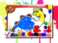 Тоглоом Dinosaur Coloring Book