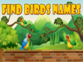 Тоглоом Find Birds Names