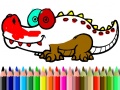Тоглоом Back To School: Aligator Coloring