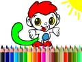 Тоглоом Back To School: Monkey Coloring