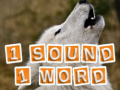 Тоглоом 1 Sound 1 Word