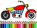 Тоглоом Back To School: Motorbike Coloring