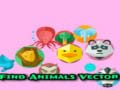 Тоглоом Find Animals Vector