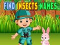 Тоглоом Find Insects Names