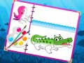 Тоглоом Sea Creatures Coloring Book