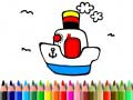 Тоглоом Back to School: Boat Coloring