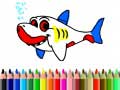 Тоглоом Back To School: Shark Coloring Book