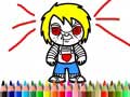 Тоглоом Scary Boy Coloring Book