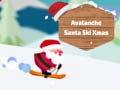 Тоглоом Avalanche Santa Ski Xmas
