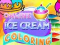 Тоглоом Online Ice Cream Coloring