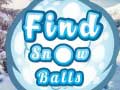 Тоглоом Find Snow Balls
