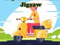 Тоглоом City Scooter Rides Jigsaw