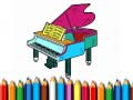 Тоглоом Back To School: Piano Coloring Book