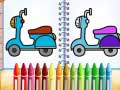 Тоглоом Cute Bike Coloring Book
