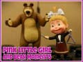 Тоглоом Pink Little Girl and Bear Moments