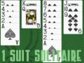 Тоглоом 1 Suit Spider Solitaire