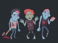 Тоглоом Zombies and Skeletons Coloring