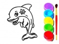 Тоглоом Dolphin Coloring Book