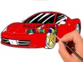 Тоглоом Racing Cars Coloring book
