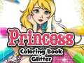 Тоглоом Princess Coloring Book Glitter