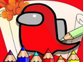 Тоглоом Amoung Us Coloring Book
