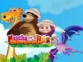 Тоглоом Masha and The Bear dinosaur