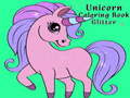 Тоглоом Unicorn Coloring Book Glitter