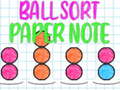 Тоглоом Ball Sort Paper Note