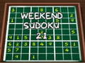 Тоглоом Weekend Sudoku 21
