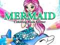 Тоглоом Mermaid Coloring Book Glitter