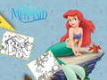 Тоглоом The Little Mermaid Coloring Book