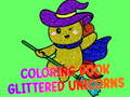 Тоглоом Coloring Book Glittered Unicorns