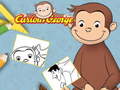 Тоглоом Curious George Coloring Book