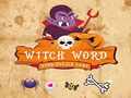Тоглоом Witch Word Halloween Puzzel Game