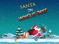 Тоглоом Santa On Wheelie Bike