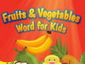 Тоглоом Fruits and Vegetables Word for Kids