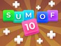 Тоглоом Sum Of 10: Merge Number Tiles