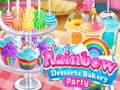 Тоглоом Rainbow Desserts Bakery Party