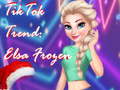 Тоглоом TikTok Trend: Elsa Frozen