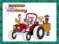 Тоглоом Tractor Coloring Pages
